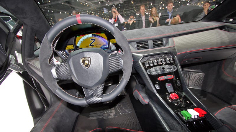 Lamborghini Veneno Interior 2014