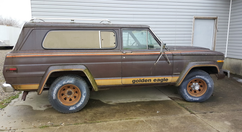 I Just Found My 1979 Jeep Cherokee Golden Eagles Original