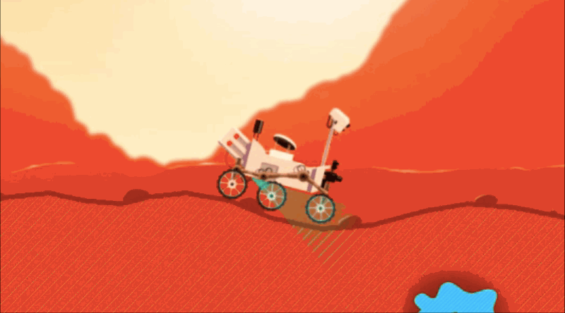 火星探査機キュリオシティを操作できるnasaのミニゲームがなかなかかわいい ギズモード ジャパン