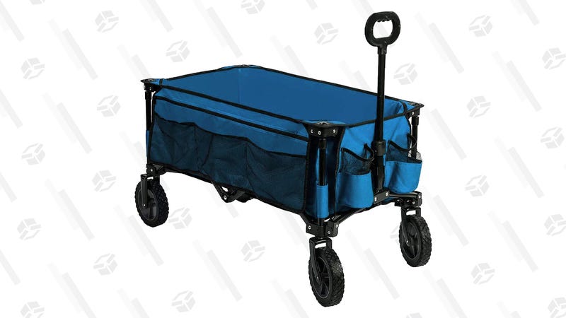Timber Ridge Camping Wagon | $75 | Amazon | Clip coupon on page Timber Ridge Folding Camping Wagon | $110 | Amazon | Clip coupon on page