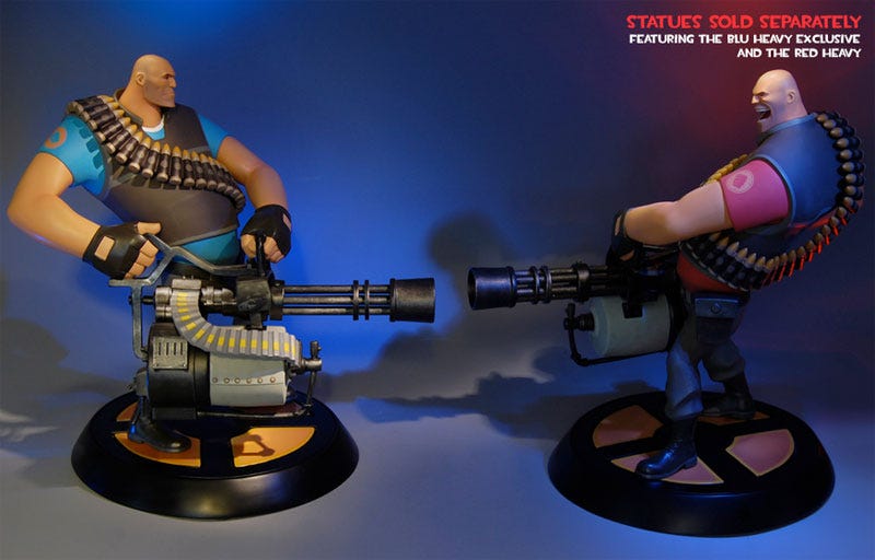 Illustration for article titled First Team Fortress Collectibles Up For Sale, Brace For Sticker Shock
