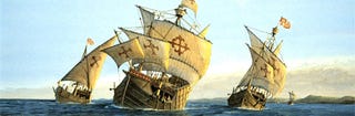 Illustration for article titled Arqueólogos creen haber hallado restos del barco Santa María de Colón