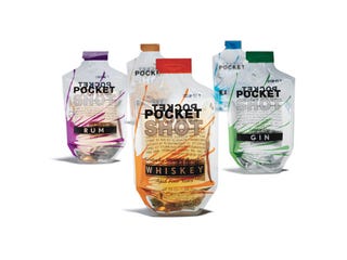 Illustration for article titled $2 Plastic Pocket Shots (of Booze)