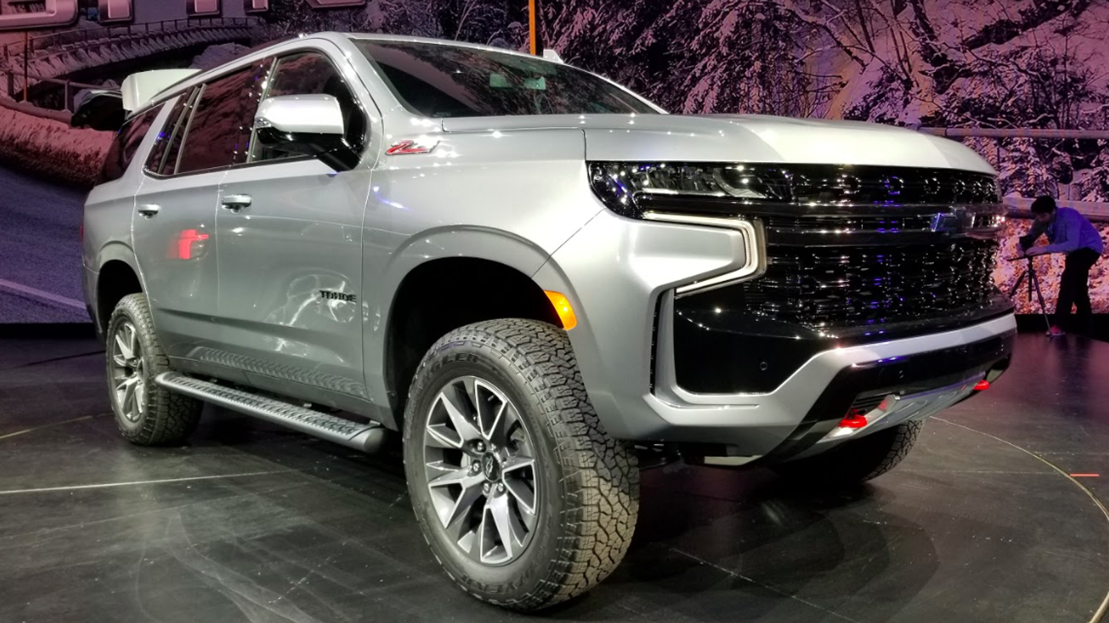Here S A Quick Look At The 2021 Chevrolet Tahoe Z71 S Off