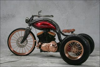 Illustration for article titled THE ODD CUSTOM, vol.1: Trikes!