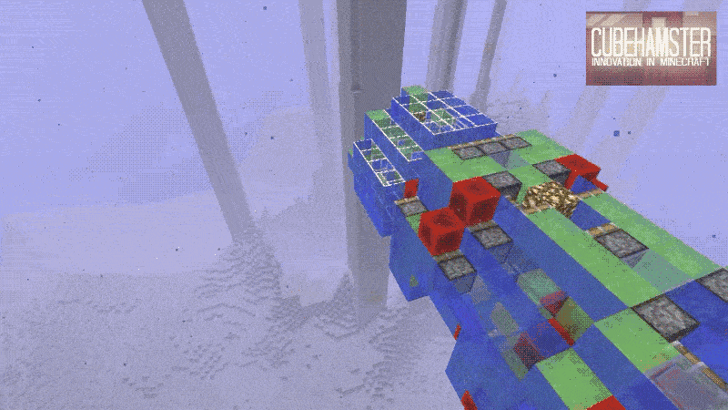 Today's Feat of Minecraft Engineering: A Working Submarine