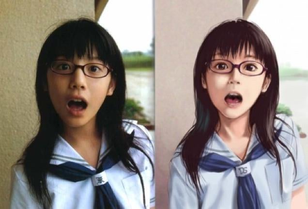 Turning Real People Into Anime Art