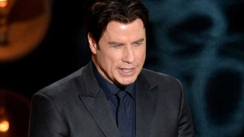 Illustration for article titled John Travolta performs self-auditing on his past Oscars mistakes