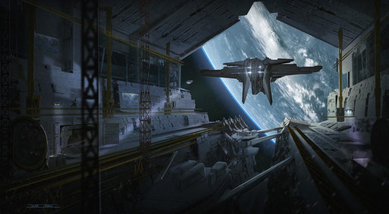 Illustration for article titled Your Starship Dock Is Ready Now