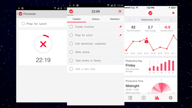 Pomotodo Combines Pomodoro with a To-Do List that Tracks Your Progress