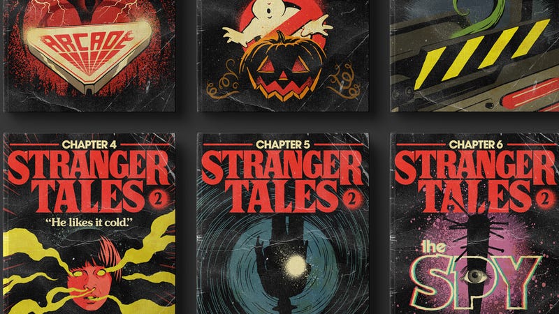 Artist Transforms Stranger Things Episodes Into Pulp ...