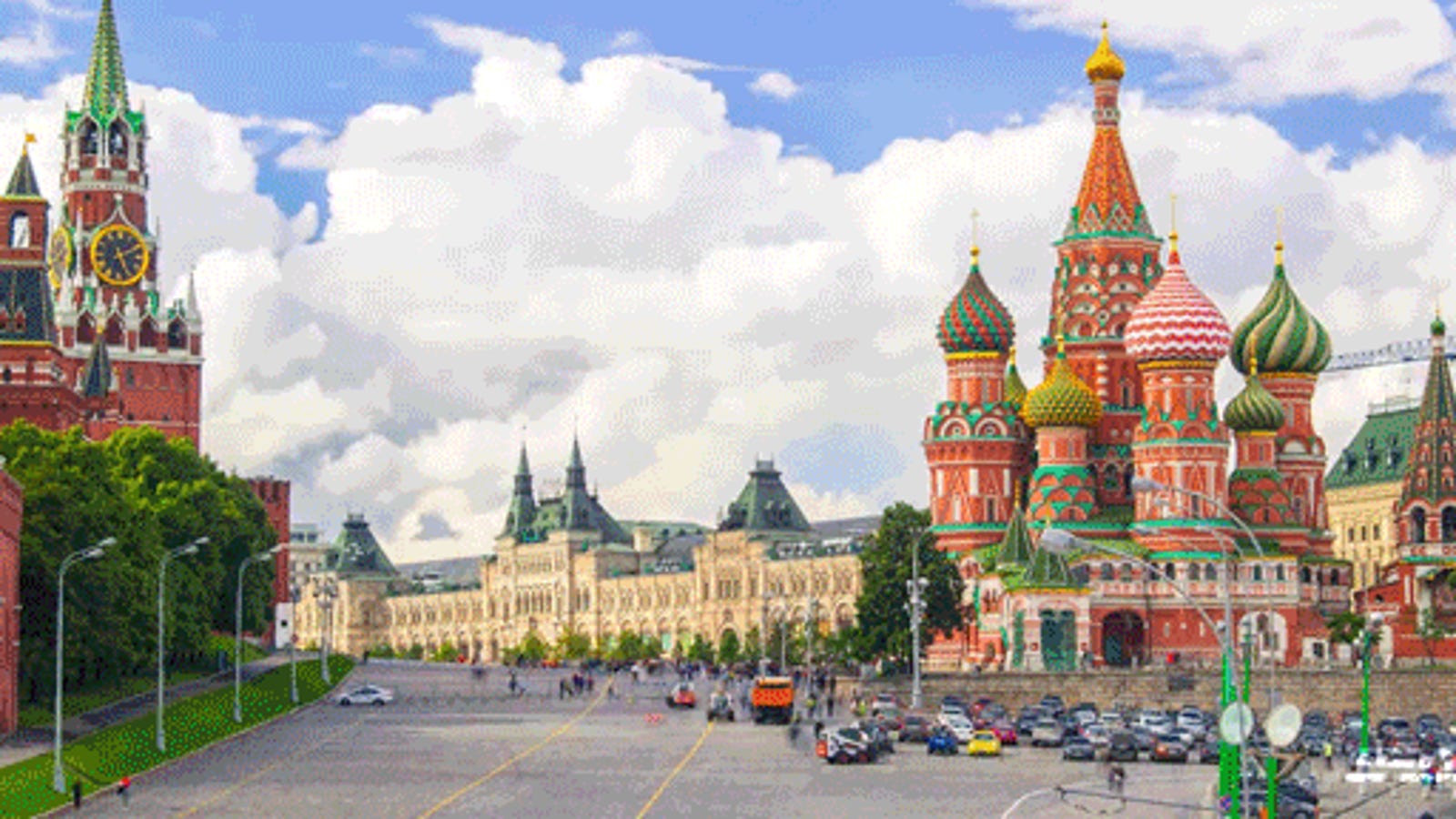 Москва живые картинки