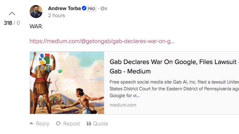 Image: Gab.ai