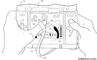 Illustration for article titled Nintendo DSi Patent Will Have Us All Using A Virtual Steering Wheel In Racing Games