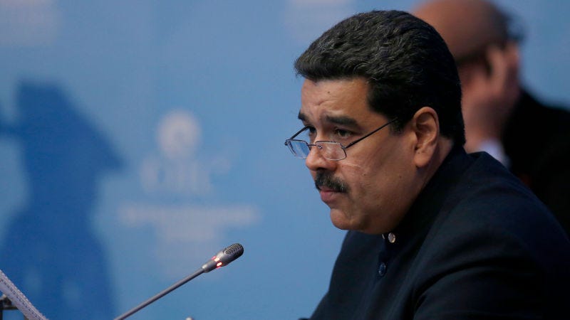 El presidente de Venezuela, Nicolás Maduro