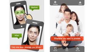 Illustration for article titled Avoid Personal Weinergates With This $1 Pixelate iPhone App