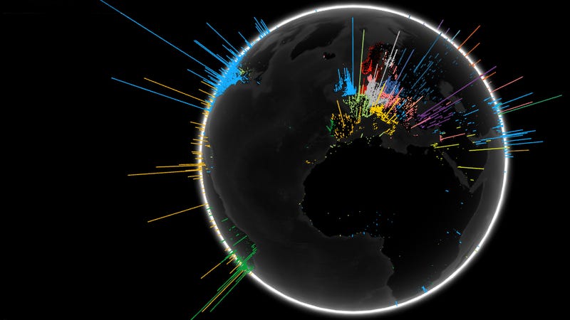 Illustration for article titled Search Globe Lets You See What the Rest of the World Is Searching For
