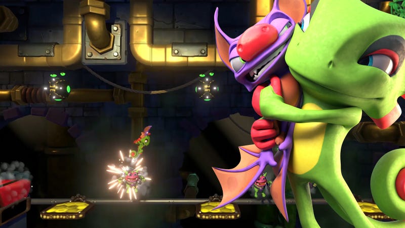 Illustration for article titled The New Yooka-Laylee Feels Like A Remake Of A Classic Game