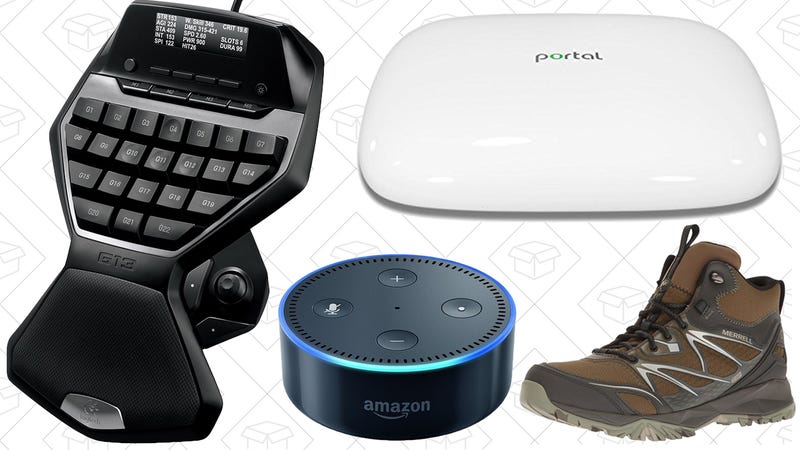 Illustration for article titled Today's Best Deals: Logitech Gold Box, Echo Dot, Portal Router, and More