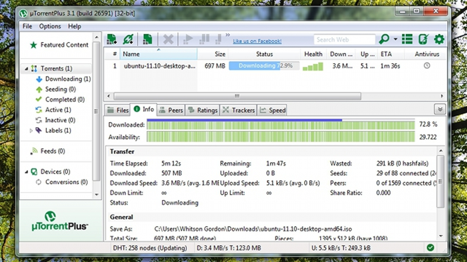 utorrent best version 2.2.1