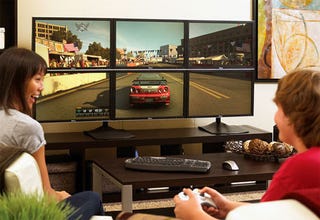 Illustration for article titled New AMD Graphics Card Runs Six Screens At Once