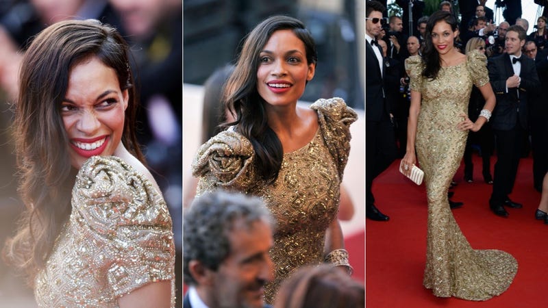 Illustration for article titled Rosario Dawson Is Sitting on a Gold Mine