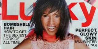 Kerry Washington on the cover of Lucky magazine's December/January issueTwitter