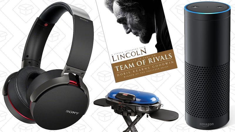 Illustration for article titled Sunday's Best Deals: Sony Headphones, Amazon Devices, Tailgating Gear, and More