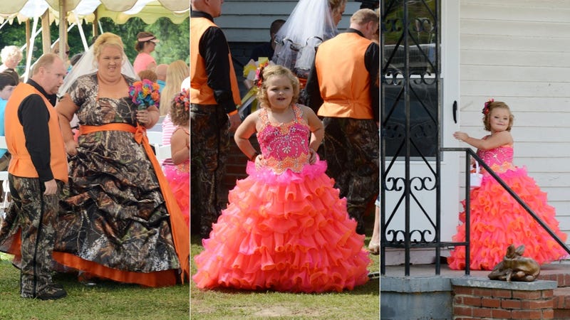 Behold: Astounding Camo and Hot Pink Gowns at Mama June's ...