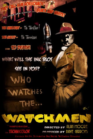 Illustration for article titled Noir Posters Capture the Pulpy Joy of Superhero Movies