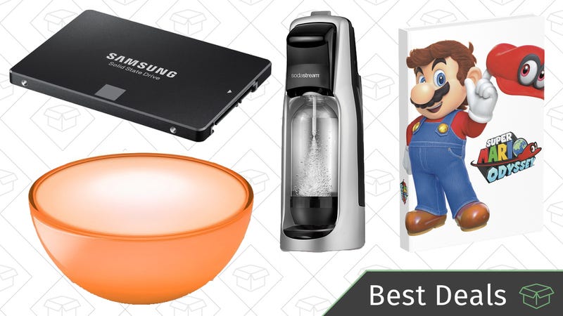Illustration for article titled Sunday's Best Deals: SSDs, SodaStream, Philips Hue, and More