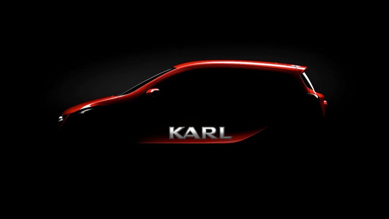 Illustration for article titled Opel Is Building A Car Called 'Karl'