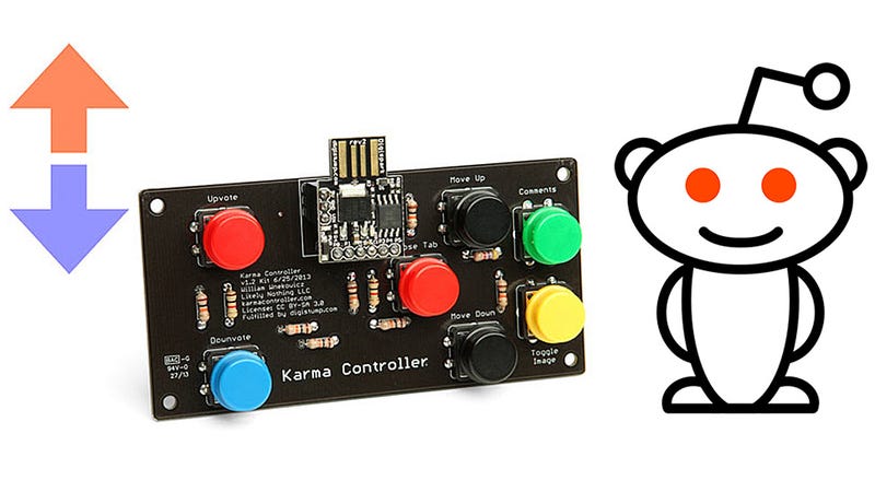Illustration for article titled A DIY Controller That Gamifies Reddit