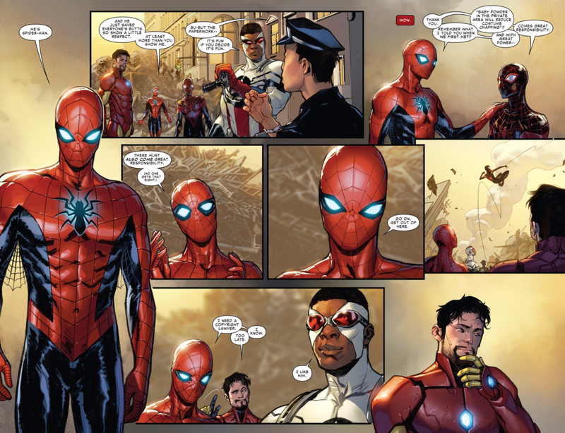 Spider-Man Is Totally Okay With Letting Someone Else Be Spider-Man