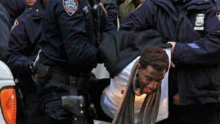 Michael Tikili is arrested in a New York City protest in 2011.COURTESY OF MICHAEL TIKILI