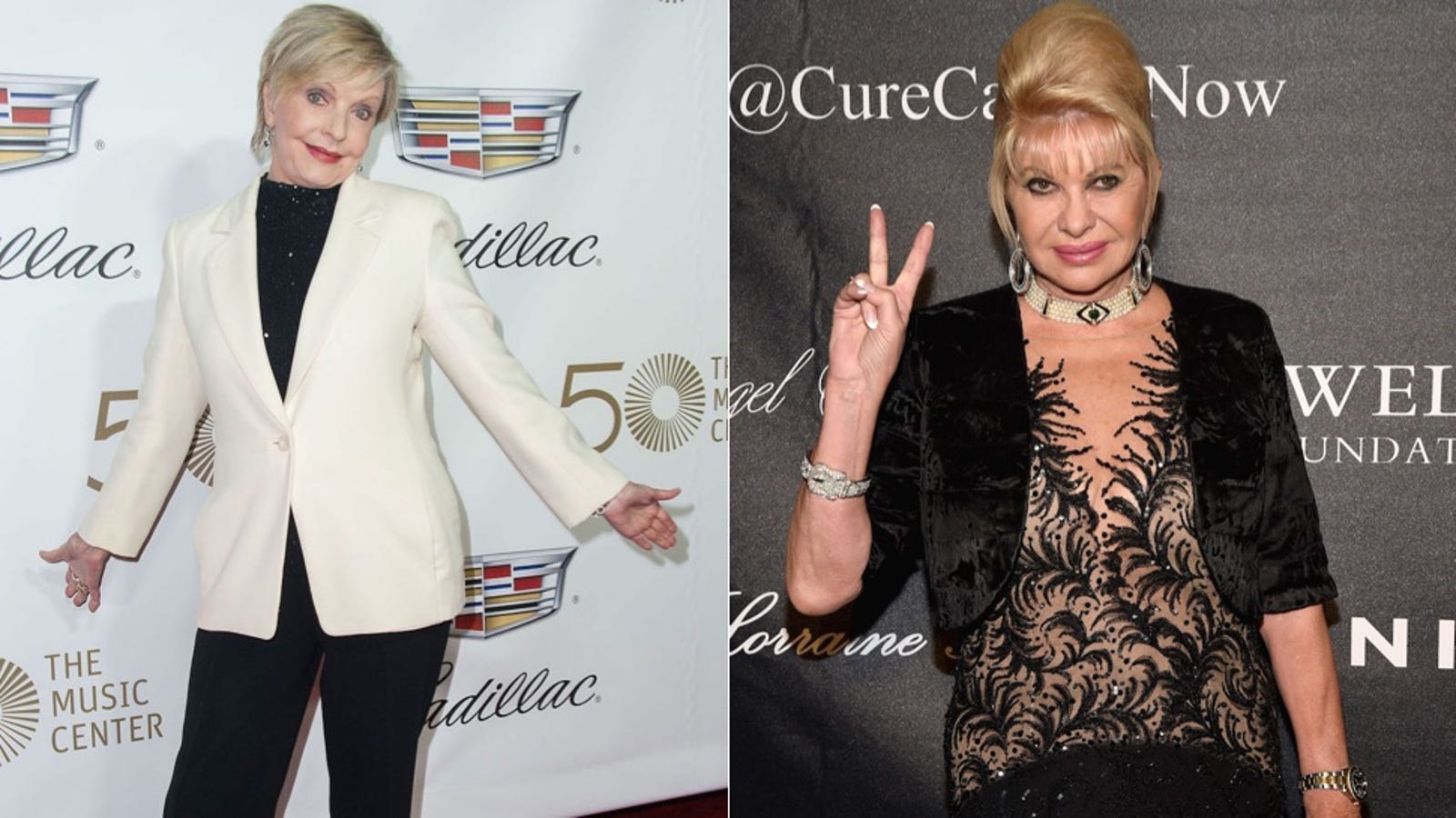 Florence Henderson And Ivana Trump Are Getting Laid More