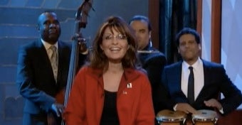 Illustration for article titled Sarah Palin Drops By The Tonight Show To Seek Revenge On William Shatner