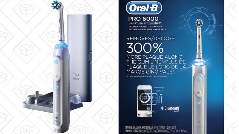 Oral-B Pro 6000, $100 after $15 clippable coupon and promo code 30ORALB6000