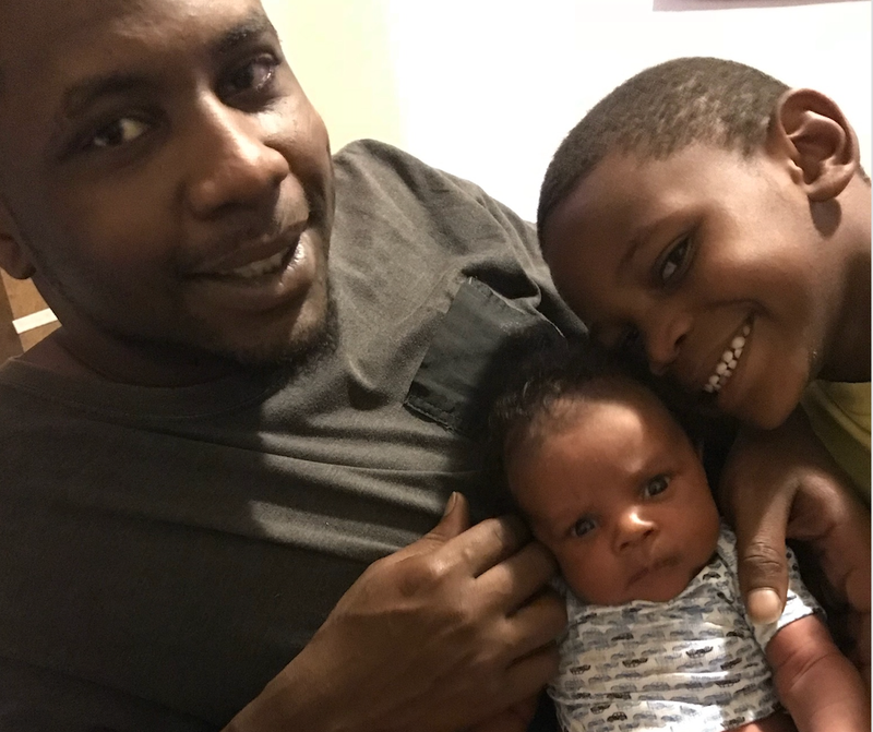 Markeis McGlockton with two of his three children. “Markeis was a loving father. He had a very good spirit, a very good soul but most of all, he was a very, very, very good father to his kids and he was just a good son all the way around,” Michael McGlockton tells The Root.