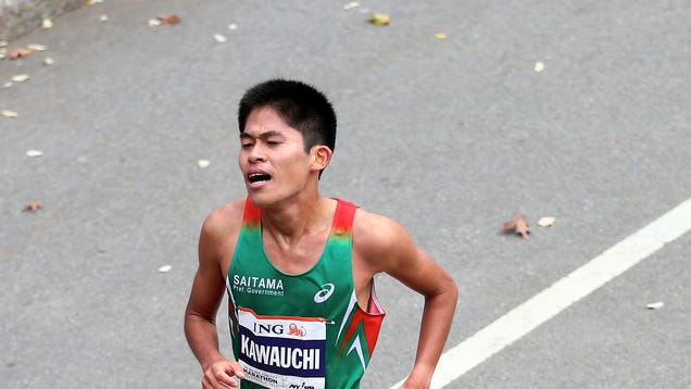 How This Working Man Became Japan's Most Controversial Marathoner