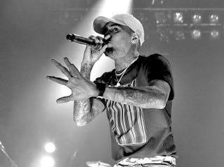 Singer Chris Brown performs at the Hollywood Palladium on Dec. 18, 2015, in Los Angeles.Kevin Winter/Getty Images
