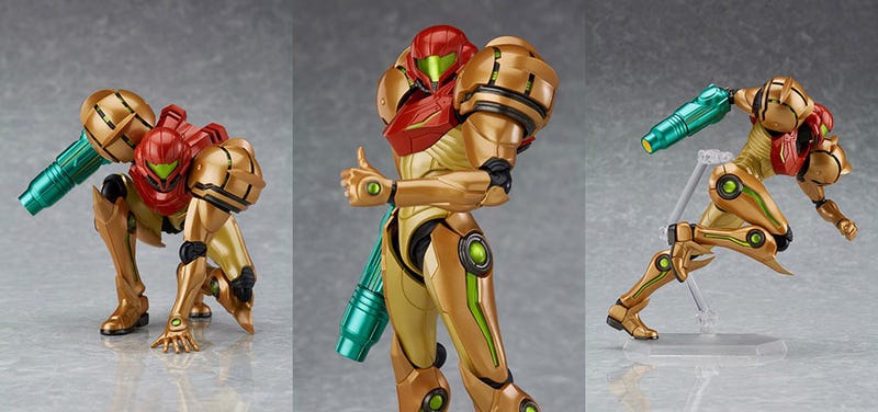 Illustration for article titled Here's A Cool Metroid Figure