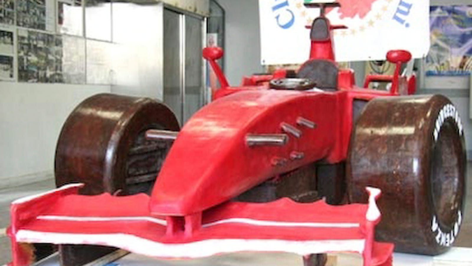 ferrari chocolate model