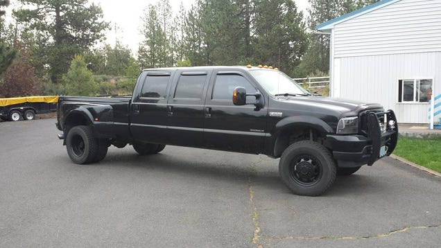 Six-Door Ridiculous Diesel: 2003 Ford F-350 4x4 Dually