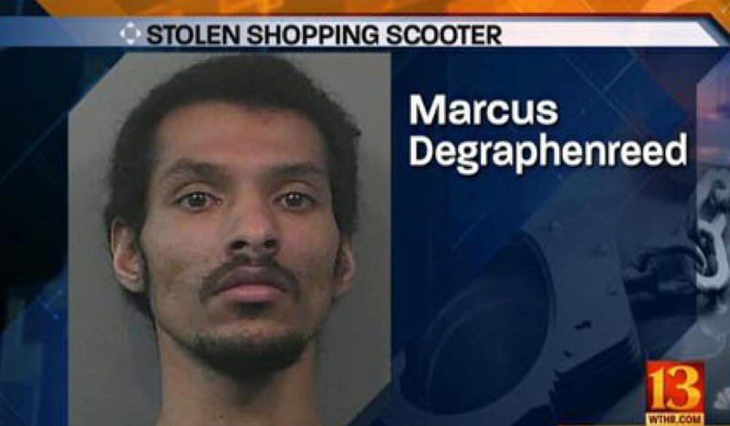Illustration for article titled Man Drunk Drives An Electric Walmart Scooter For Six Miles