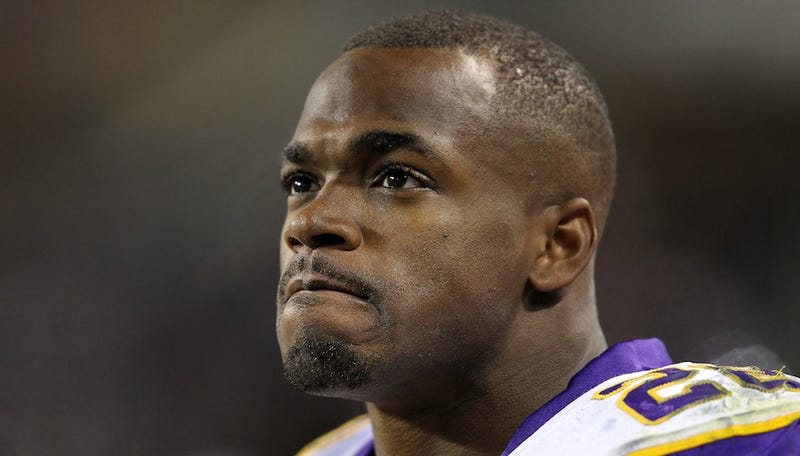 Illustration for article titled Adrian Peterson Is Ranting On Twitter About America's Godlessness
