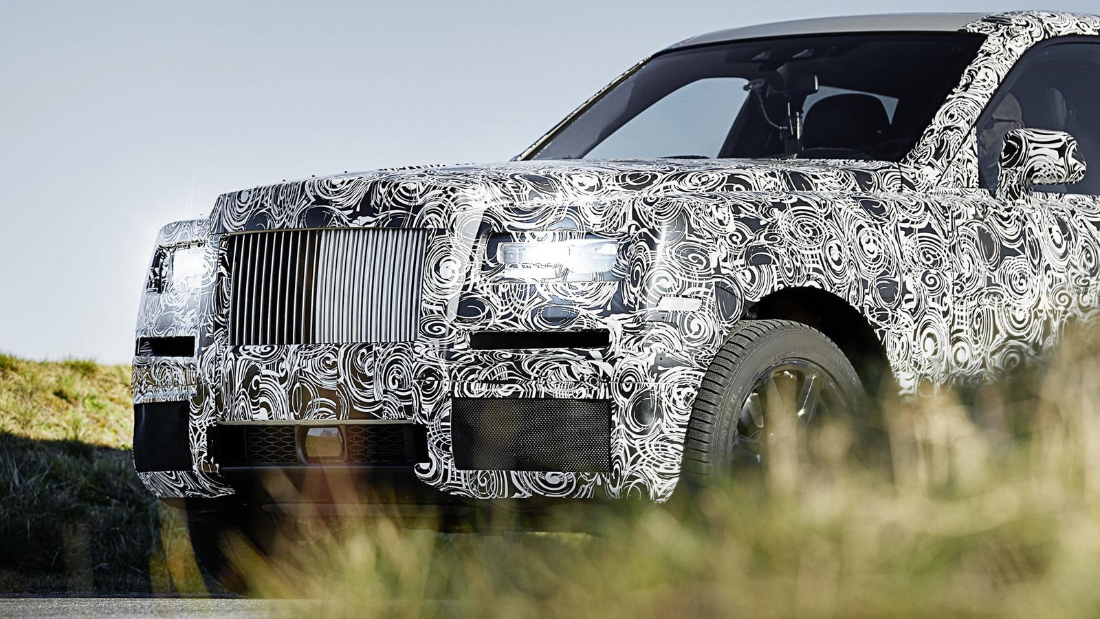 Get Ready To See Leaked Photos Of The New Rolls Royce Suv