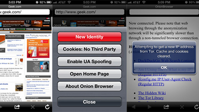 the onion router iphone