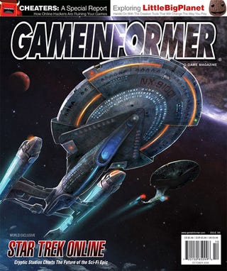 Illustration for article titled Star Trek Online Revealed! Um, In New Game Informer
