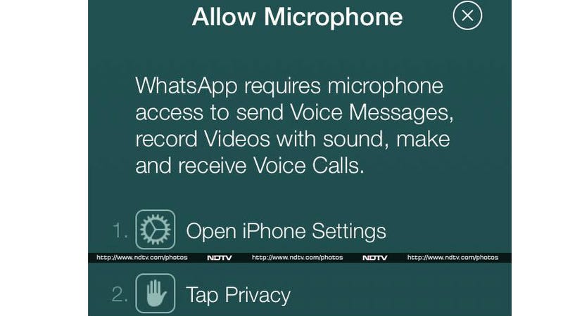 Voice Calling Spotted in the Latest Version of Whatsapp on iOS